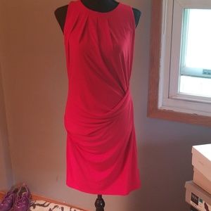 MK red dress